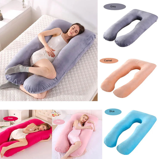 U Shape Pregnancy Pillow Full Body Maternity Pillows