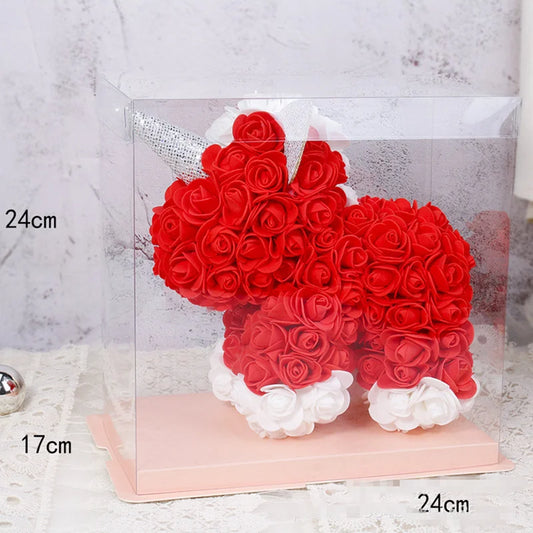 25CM Rose Unicorn Valentine's Day gift