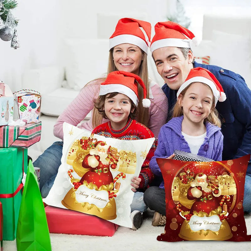 Christmas Cushion Cover Merry Christmas Decorations for Home