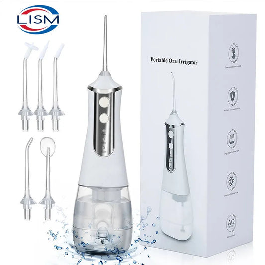 Portable Oral Irrigator Water Flosser Dental