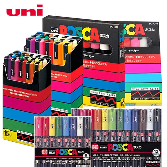 Posca Acrylic Paint Marker Pens Set