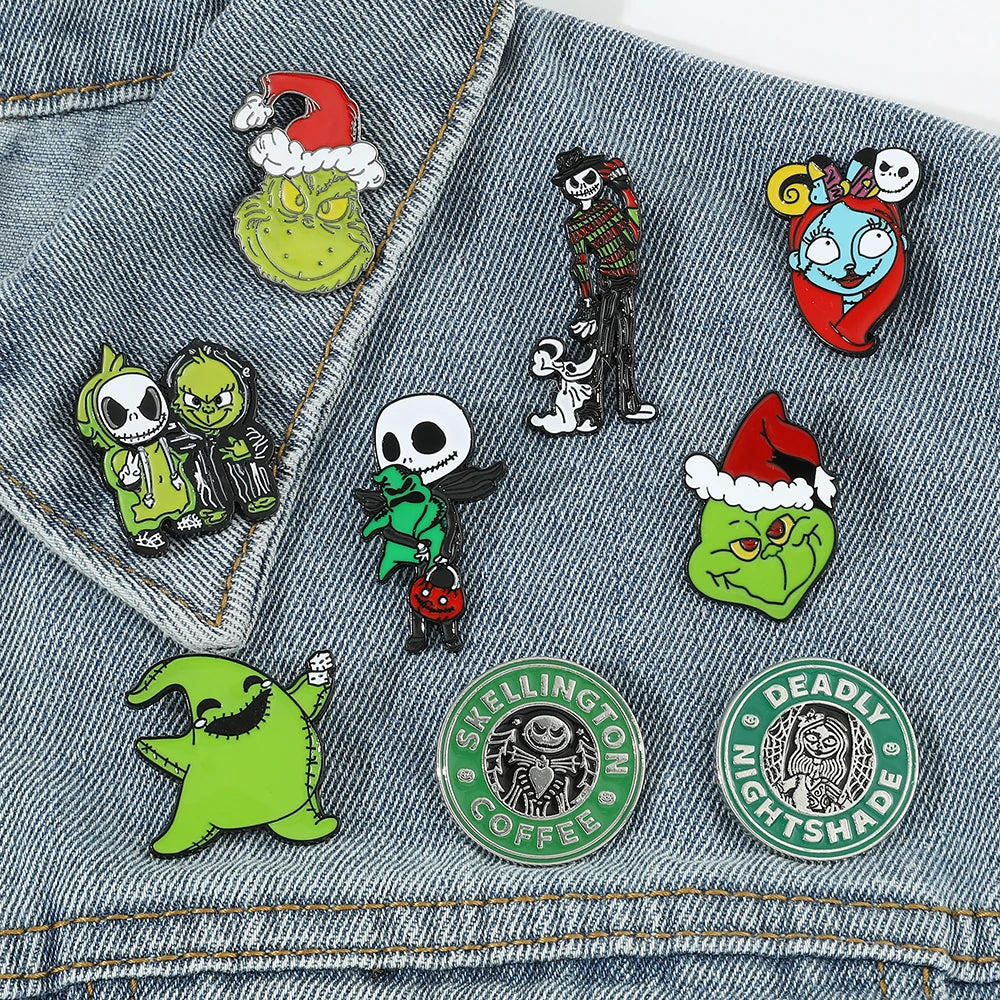 The Nightmare Before Christmas Lapel Pins