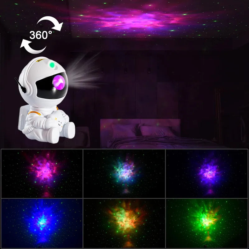 Astronaut Projector stars Projector Night Light LED Lamp