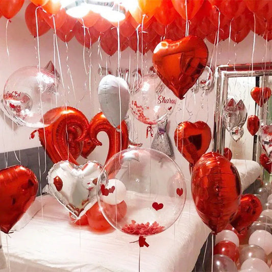 18 Inch Love Theme Foil Balloons Romantic Heart