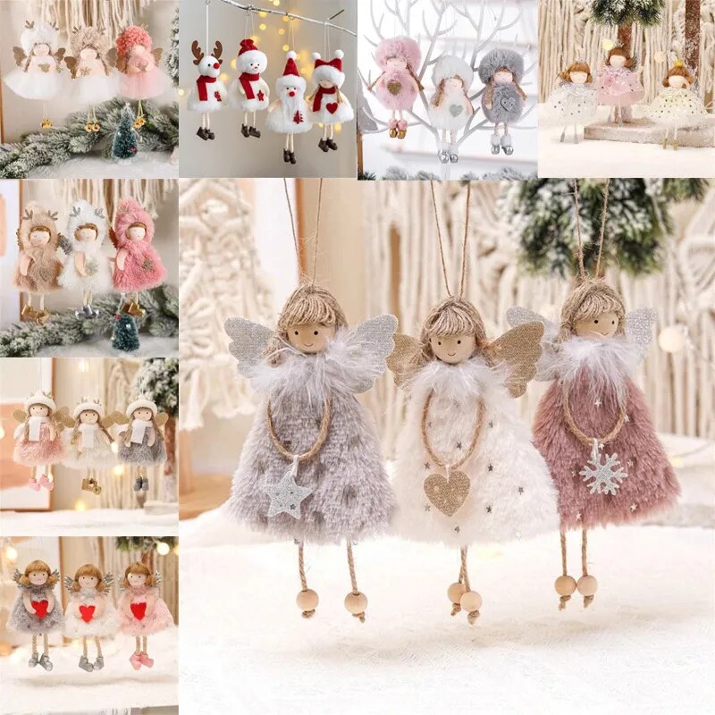Angel Doll Merry Christmas Ornaments Christmas Decorations