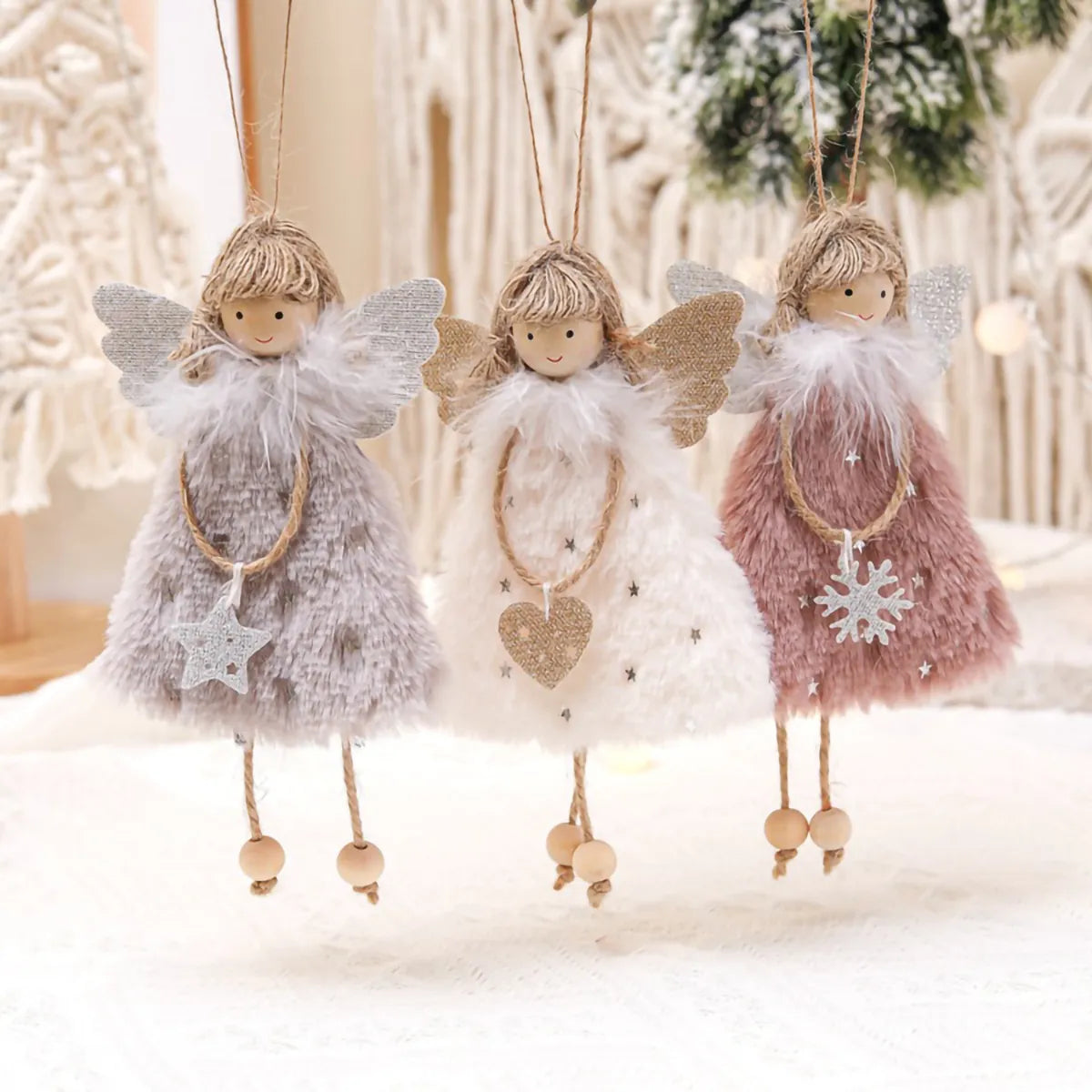 Angel Doll Christmas Ornaments Merry Christmas