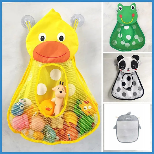 Baby Bath Toys Cute Mesh Net Toy Storage Bag