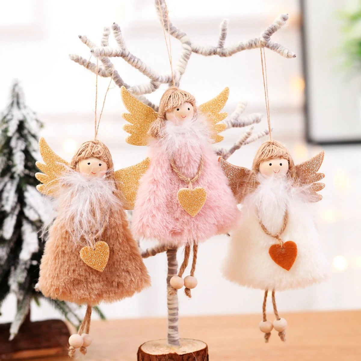 Angel Doll Christmas Ornaments Merry Christmas