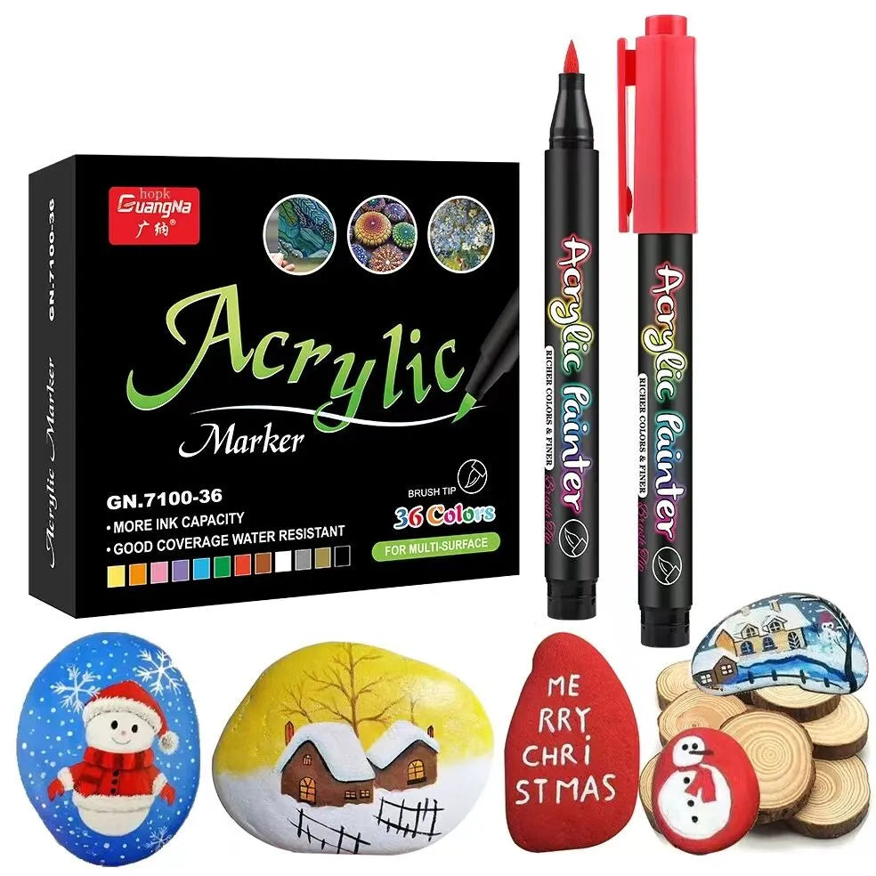 60 Colors Acrylic Paint Pens