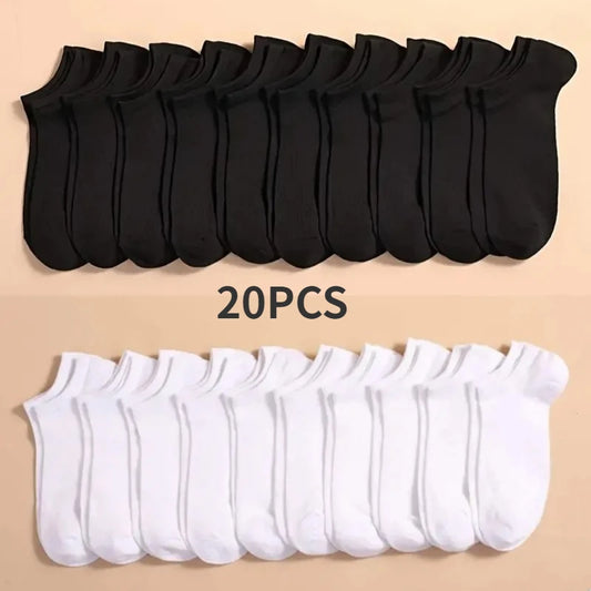 10 Pairs Unisex Socks Thin Breathable