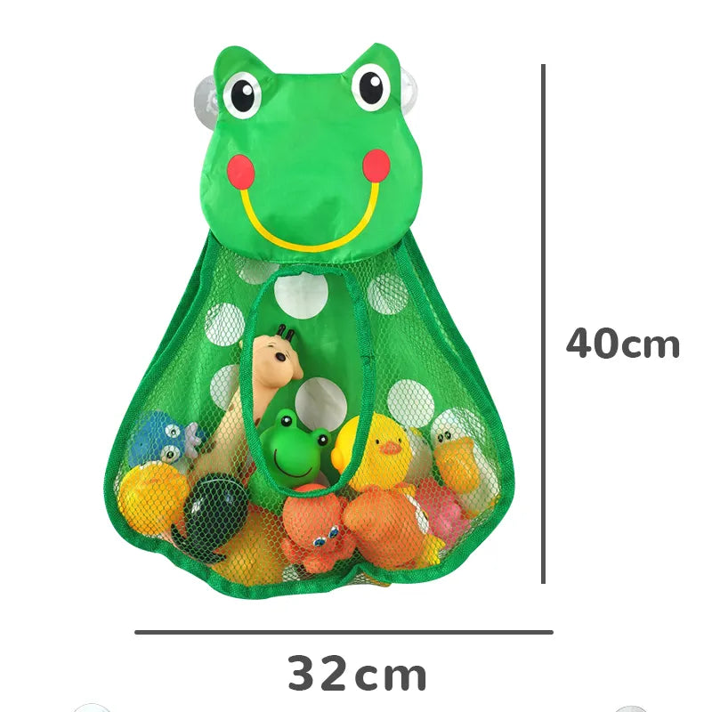Baby Bath Toys Cute Mesh Net Toy Storage Bag