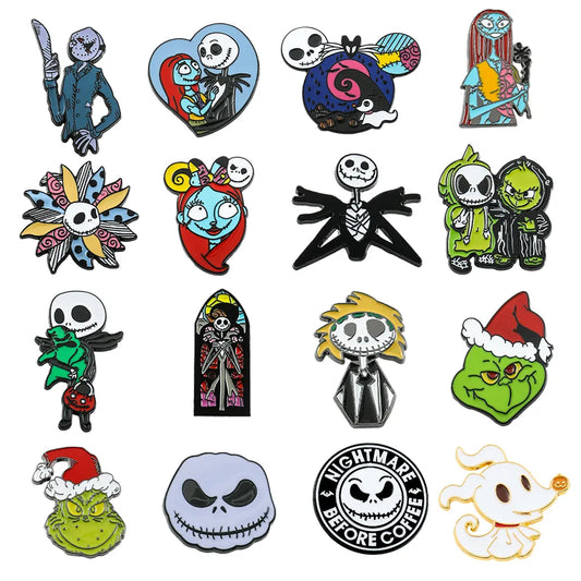 The Nightmare Before Christmas Lapel Pins